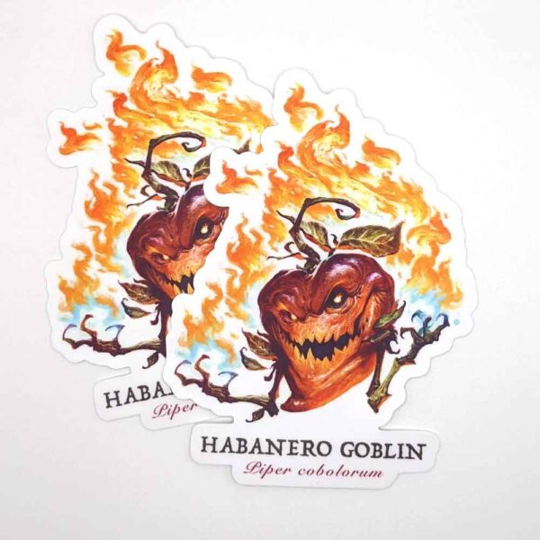 Habanero Goblin Sticker - Image 4