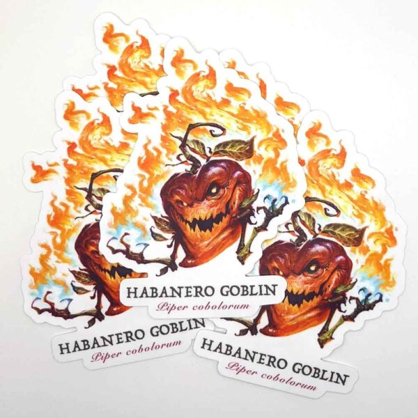 Habanero Goblin Sticker - Image 5