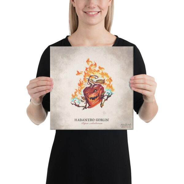 Habanero Goblin Bestiary Canvas Print