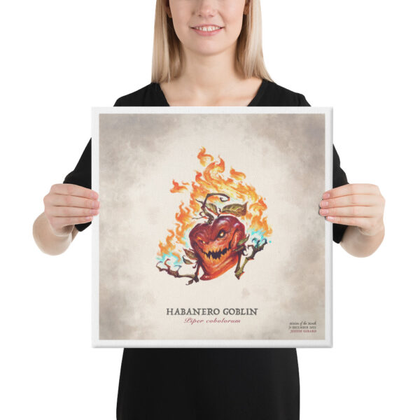 Habanero Goblin Bestiary Canvas Print - Image 2