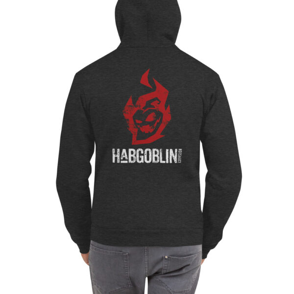 Habgoblin Logo Zip Hoodie Sweater - Image 2